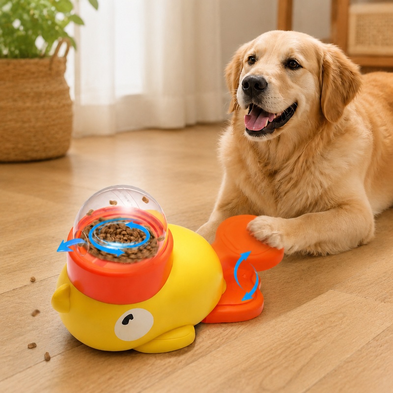 Dog Puzzle Feeder Toy - Juguete Interactivo para Entrenar Mascotas con