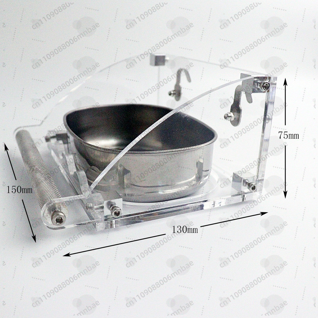 Pet Feeders - Comedero para Loros de Acero Inoxidable