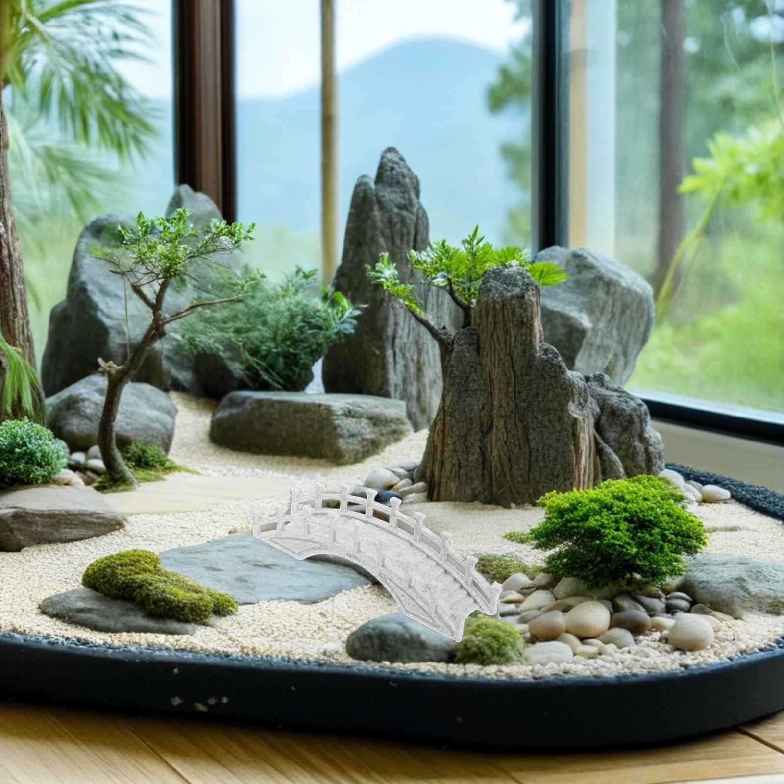 Ponte en miniatura para decora - Aquarium reseña y precio