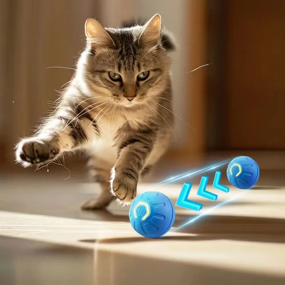 Nuevo 1 unidad de pelota de ju - Automatic Moving Dog Ball reseña y precio