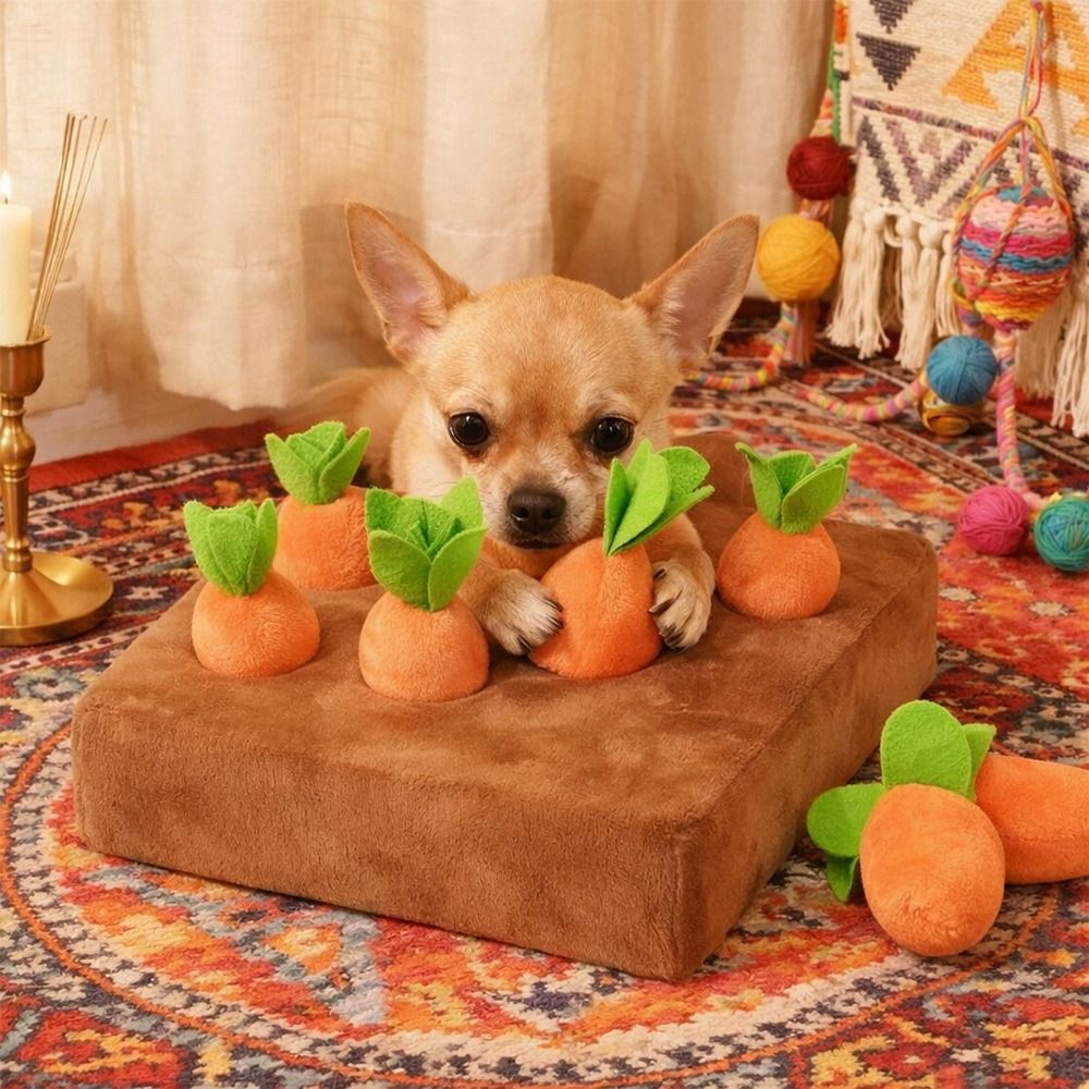 Alfombrilla olfativa de zanaho - Dog Puzzle Feeder Toy reseña y precio