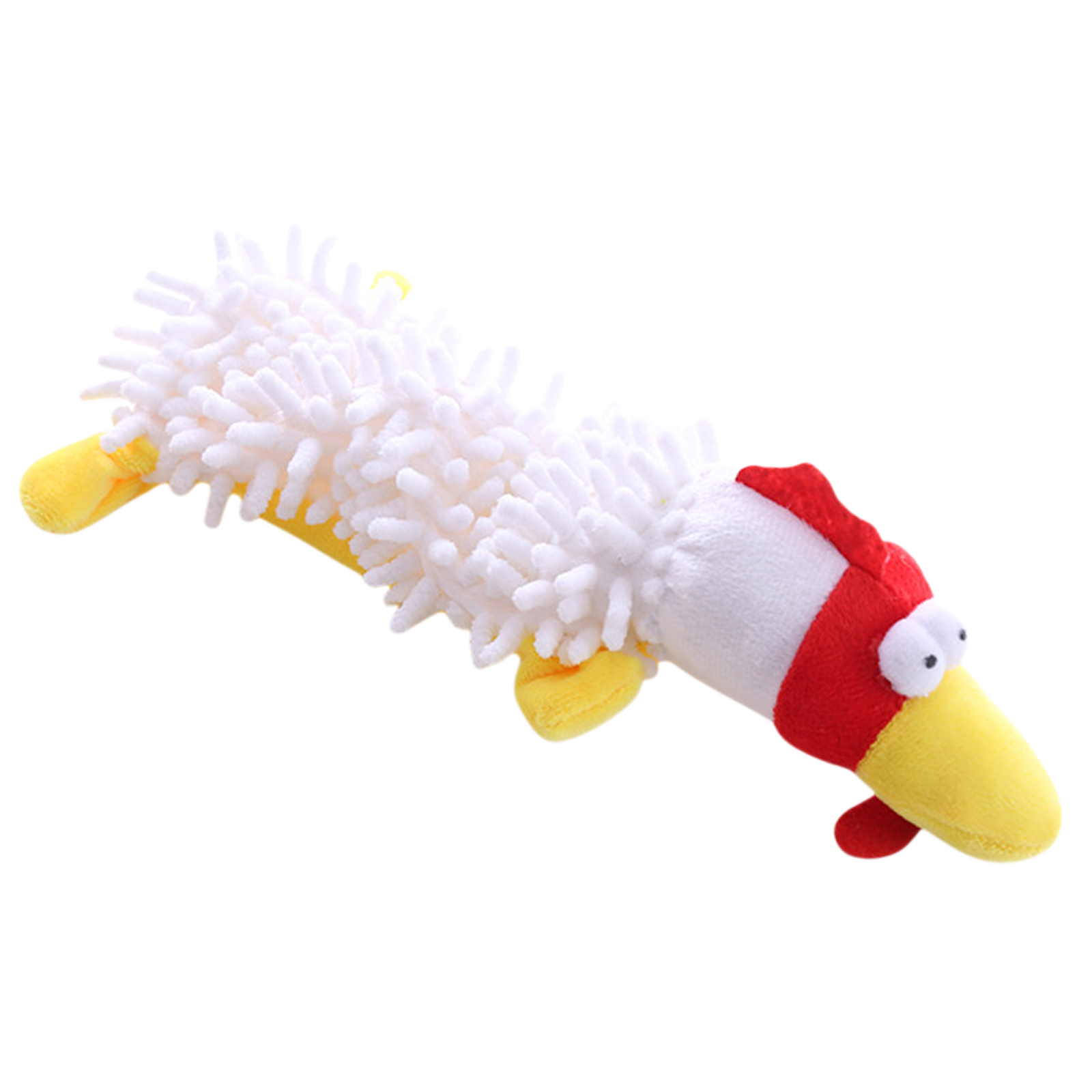Juguete masticable de peluche  - Interactive Squeaky Plush Dog Toy reseña y precio
