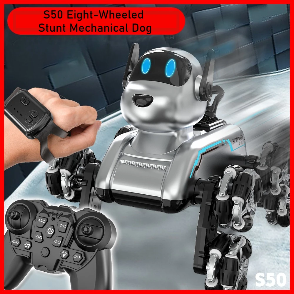 Perro Robot inteligente S50, d - Dog Toys reseña y precio