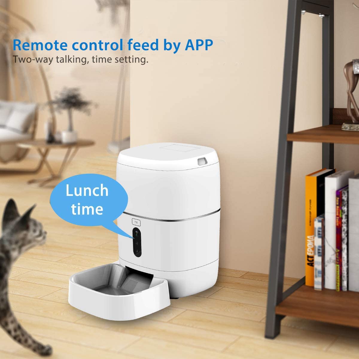 Cámara RSH 1080P, Comedero Aut - Pet Feeders reseña y precio