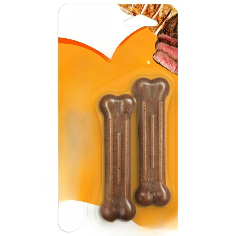 Juguete de Hueso Texturizado R - Interactive Squeaky Plush Dog Toy reseña y precio