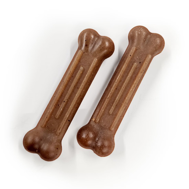 Juguete de Hueso Texturizado R - Interactive Squeaky Plush Dog Toy reseña y precio